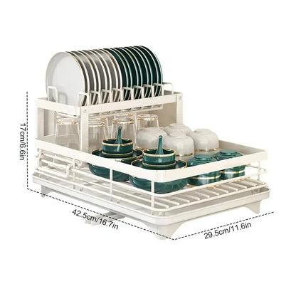 Escurreplatos flexible – solución perfecta para cocinas pequeñas y grandes