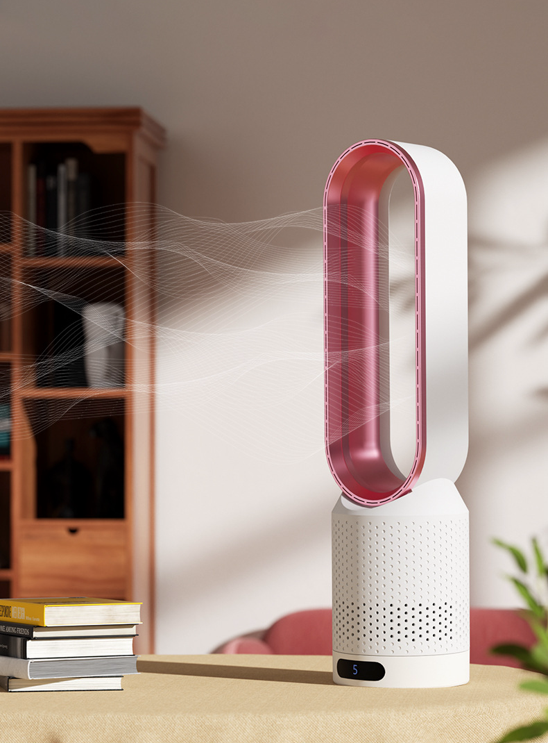 Enfriador y purificador de aire sin aspas 3 en 1