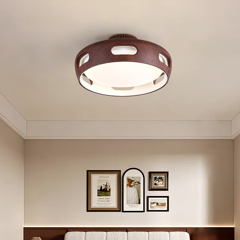 Ventilador de techo LED sin aspas Nordic