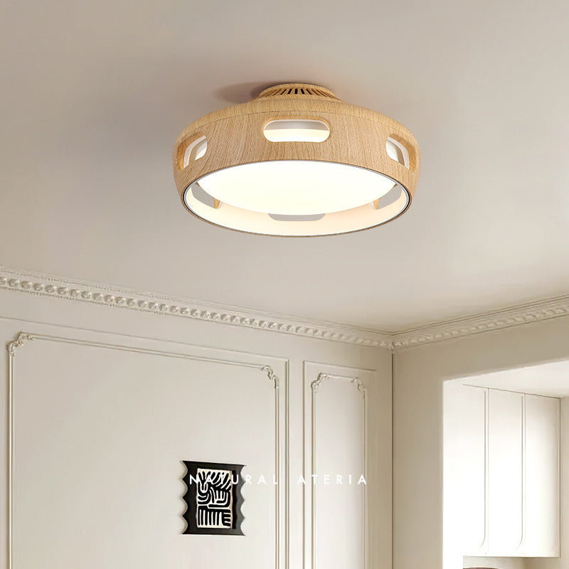 Ventilador de techo LED sin aspas Nordic