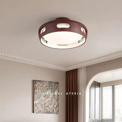 Ventilador de techo LED sin aspas Nordic