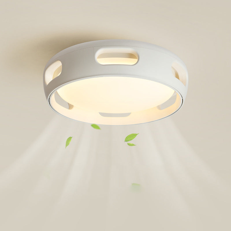Ventilador de techo LED sin aspas Nordic