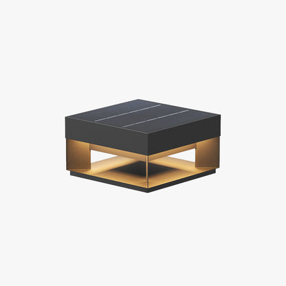 Luz de Poste Solar Cube para Exterior