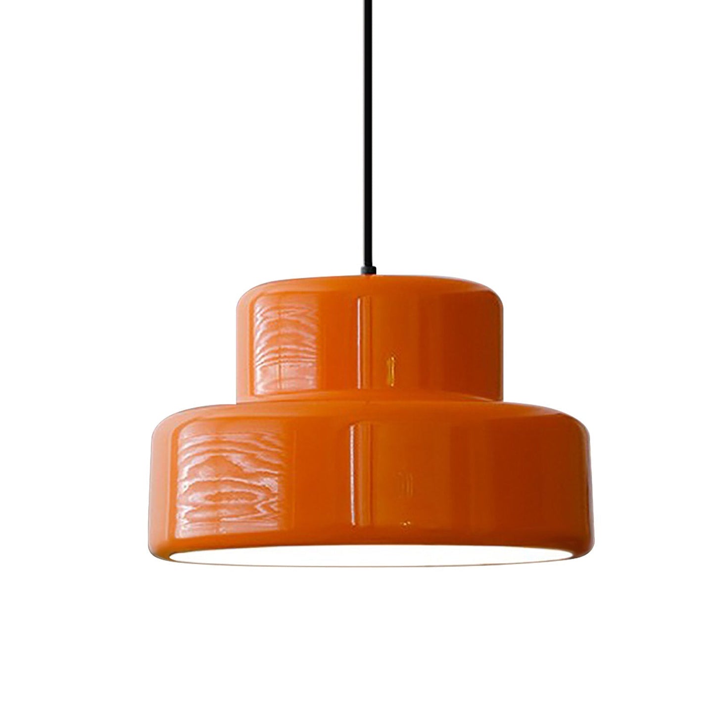 Lámpara colgante naranja Bauhaus