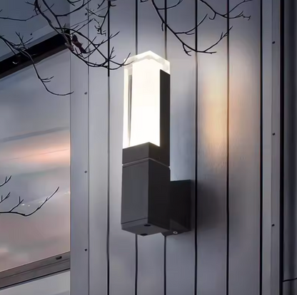 Luz de pared delgada para seguridad exterior