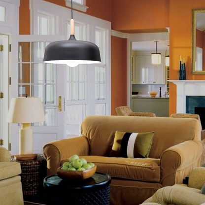 Lámpara colgante cúpula vibrante