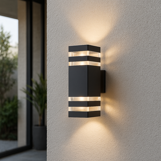 Lámpara de pared moderna para exteriores