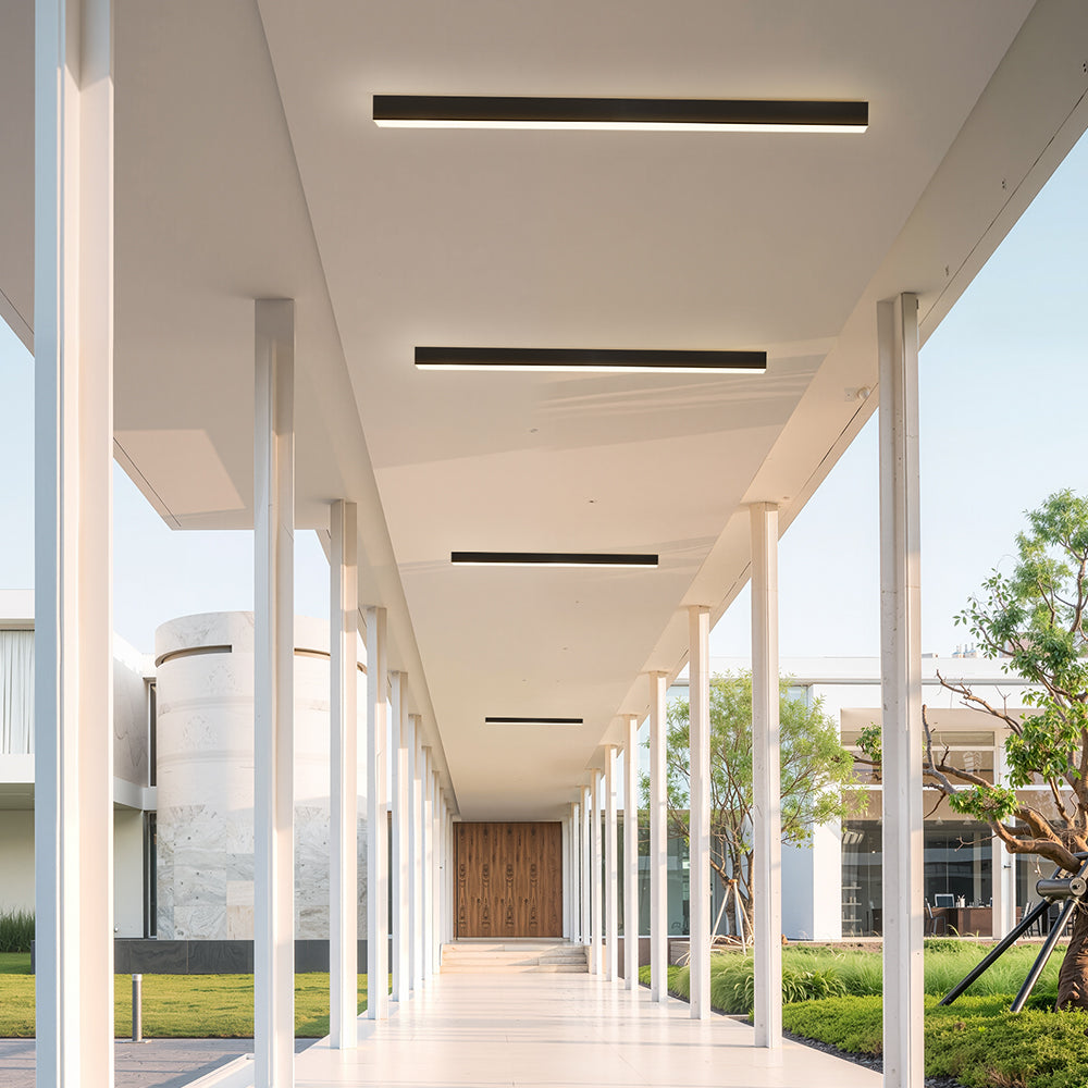 Luz de techo lineal LED minimalista