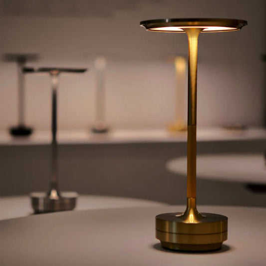 Lámpara de mesa inalámbrica recargable