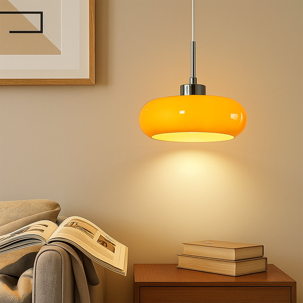 Lámpara colgante geométrica estilo Bauhaus