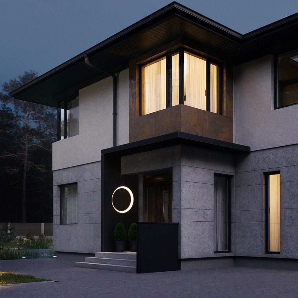 Luz de pared LED moderna impermeable para exteriores