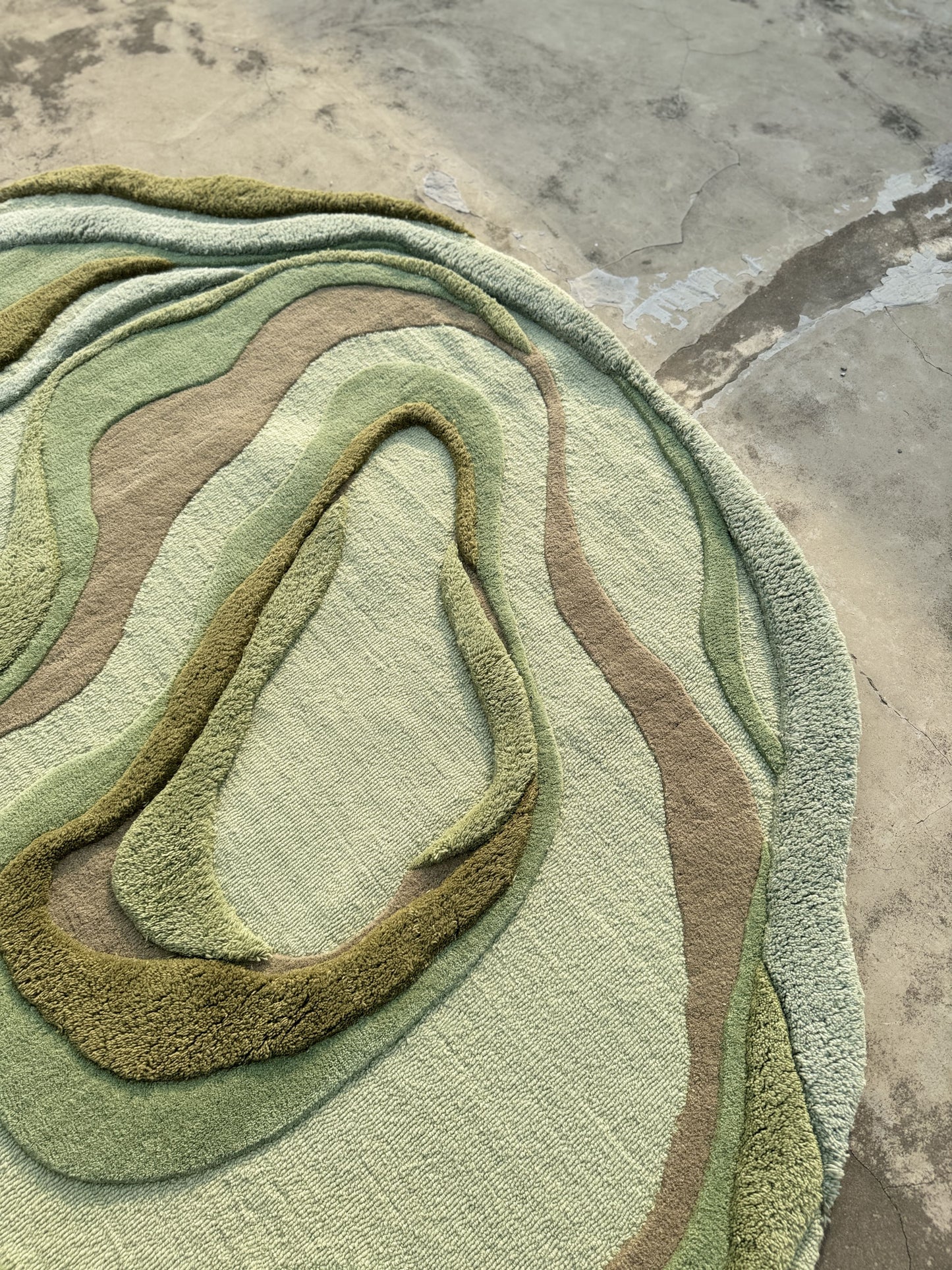 High-quality wool rug