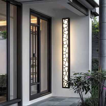 Luz de pared exterior impermeable con LED