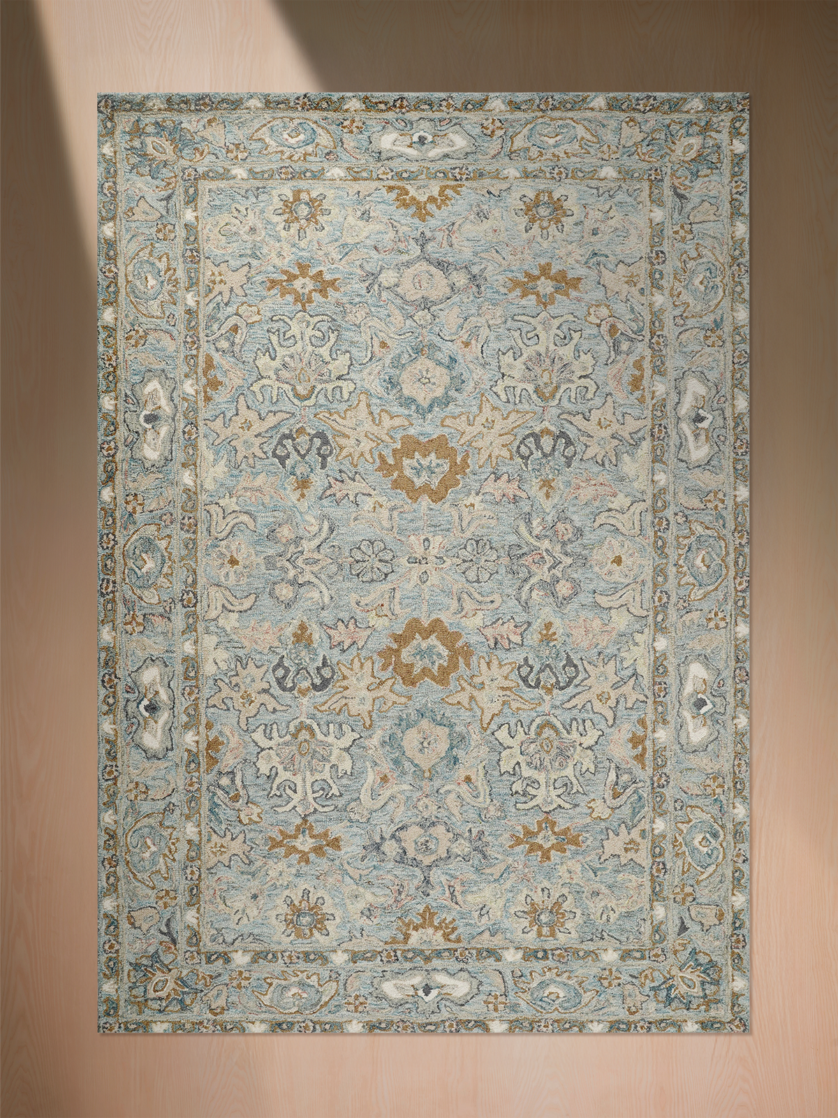 Alfombra de lana y algodón Veloria inspirada en Persia