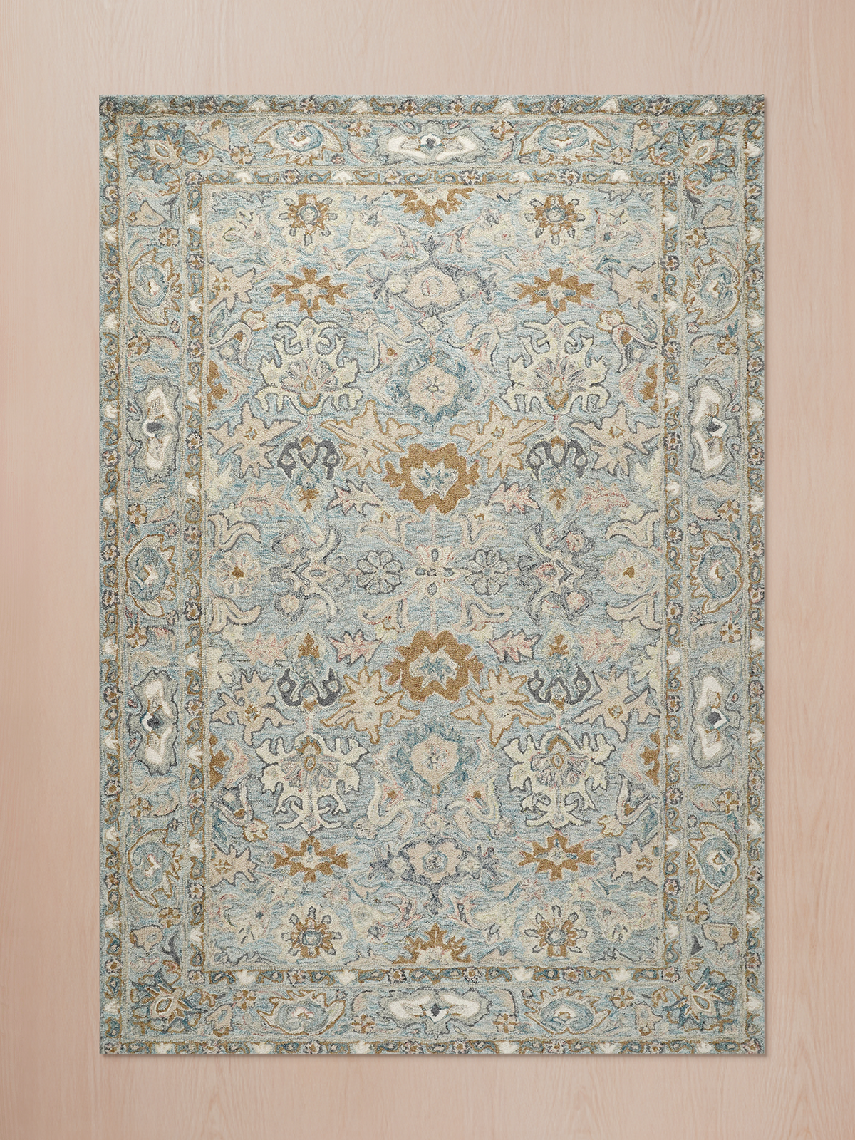 Alfombra de lana y algodón Veloria inspirada en Persia