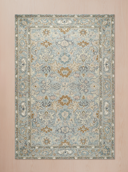 Alfombra de lana y algodón Veloria inspirada en Persia