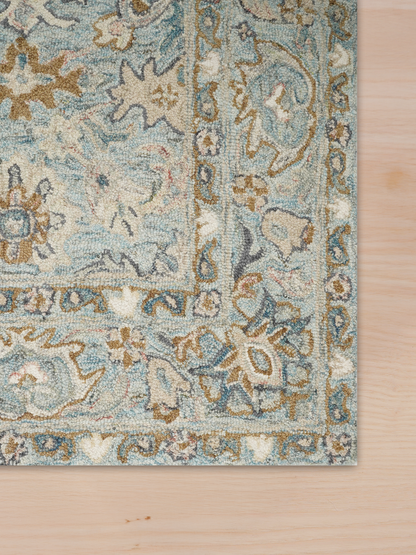 Alfombra de lana y algodón Veloria inspirada en Persia