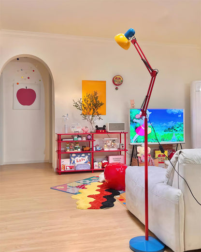 Lámpara de pie moderna artística