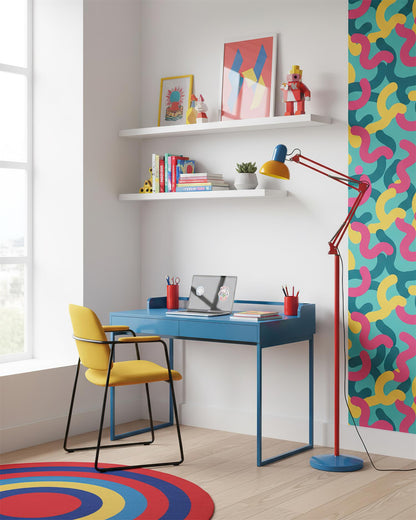 Lámpara de pie moderna artística