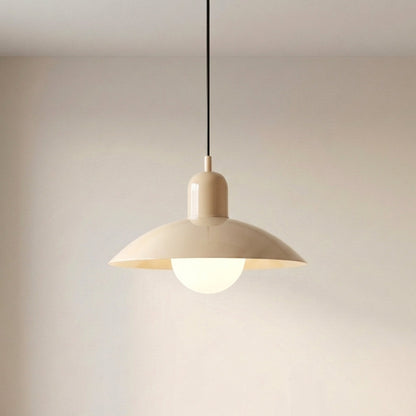 Lámpara colgante moderna con diseño de color