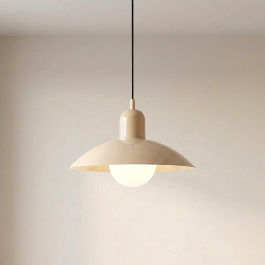Lámpara colgante moderna con diseño de color