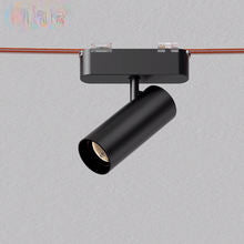 Foco LED direccional para riel con haz ajustable