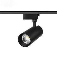 Foco LED direccional para riel con haz ajustable