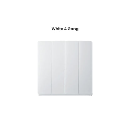 Interruptor de pared Zigbee minimalista de ABS y PC Veltrix