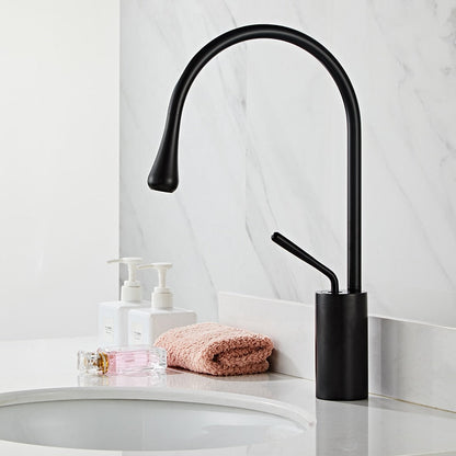 Grifo elegante para lavabo – Diseño moderno y artesanía de alta calidad