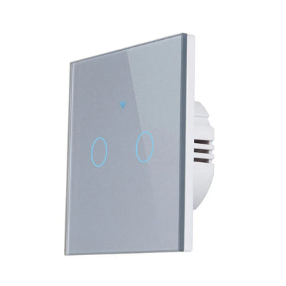 Interruptor táctil inteligente minimalista de vidrio y PC Luvexa
