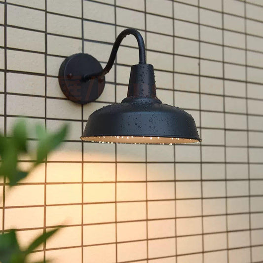 Aplique de pared LED minimalista para exteriores de ABS Novera