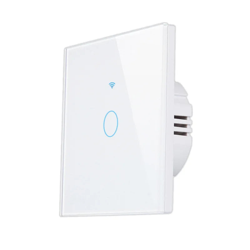 Interruptor táctil inteligente minimalista de vidrio y PC Luvexa
