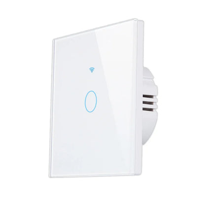 Interruptor táctil inteligente minimalista de vidrio y PC Luvexa