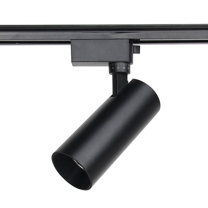 Foco LED direccional para riel con haz ajustable