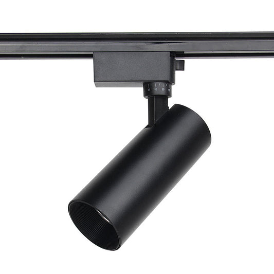 Foco LED direccional para riel con haz ajustable
