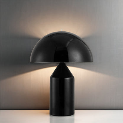 Lámpara de mesa de latón Zephano Mid-Century
