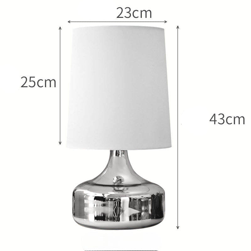 Lámpara de mesa de cerámica Dravena Mid-Century