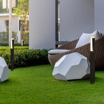 Luz de bolardo LED arquitectónica para jardín