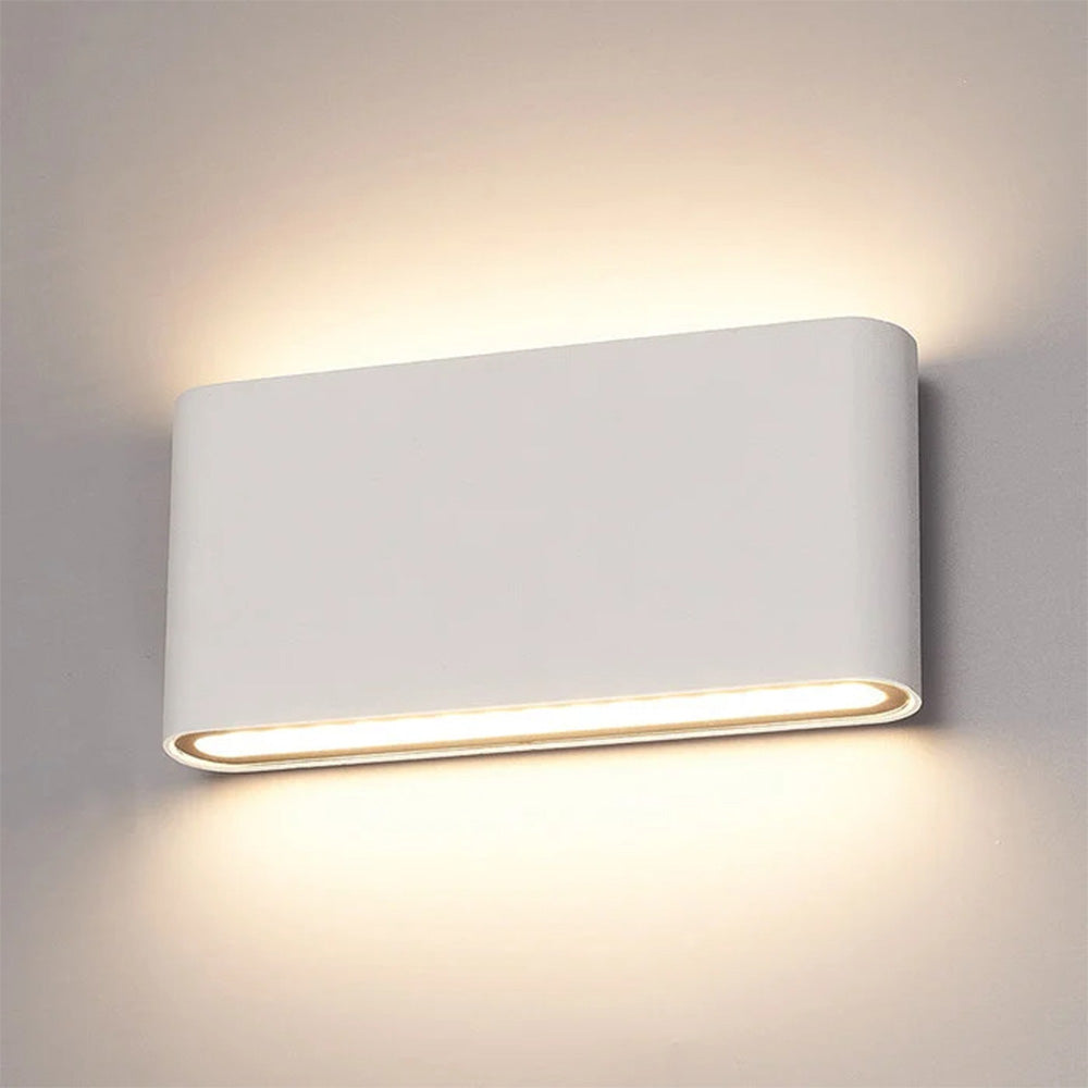 Luz exterior moderna impermeable de arriba hacia abajo