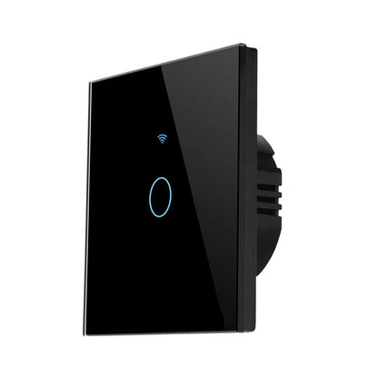 Interruptor táctil inteligente minimalista de vidrio y PC Luvexa