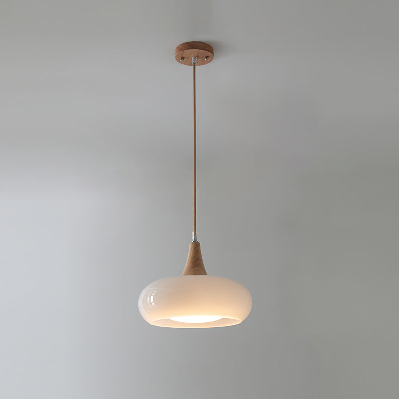 Lámpara colgante de vidrio moderna