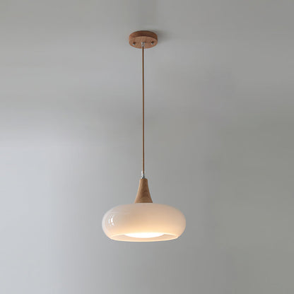 Lámpara colgante de vidrio moderna
