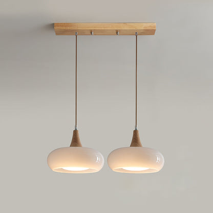 Lámpara colgante de vidrio moderna