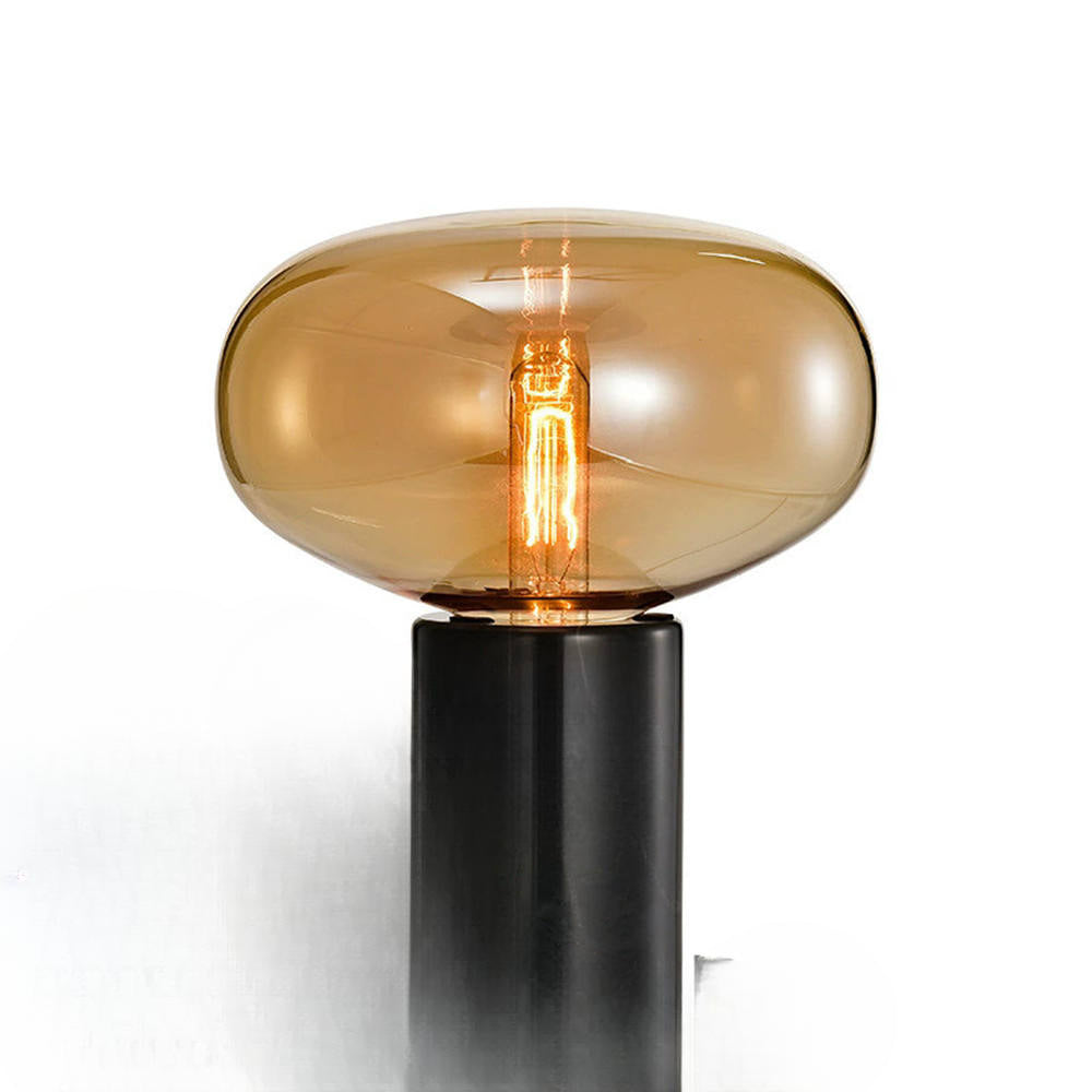 Lámpara de mesa de mármol Yorlan Mid-Century