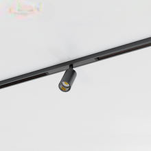 Foco LED direccional para riel con haz ajustable
