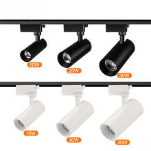 Foco LED direccional para riel con haz ajustable