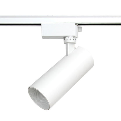 Foco LED direccional para riel con haz ajustable