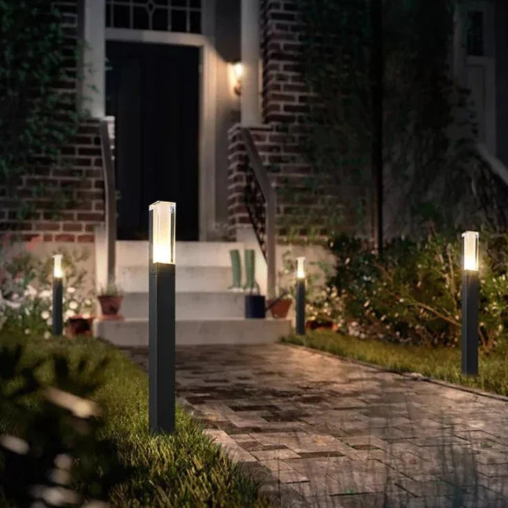 Luz de bolardo LED arquitectónica para jardín