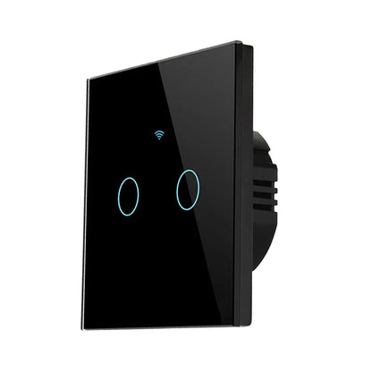 Interruptor táctil inteligente minimalista de vidrio y PC Luvexa