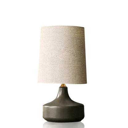 Lámpara de mesa de cerámica Dravena Mid-Century